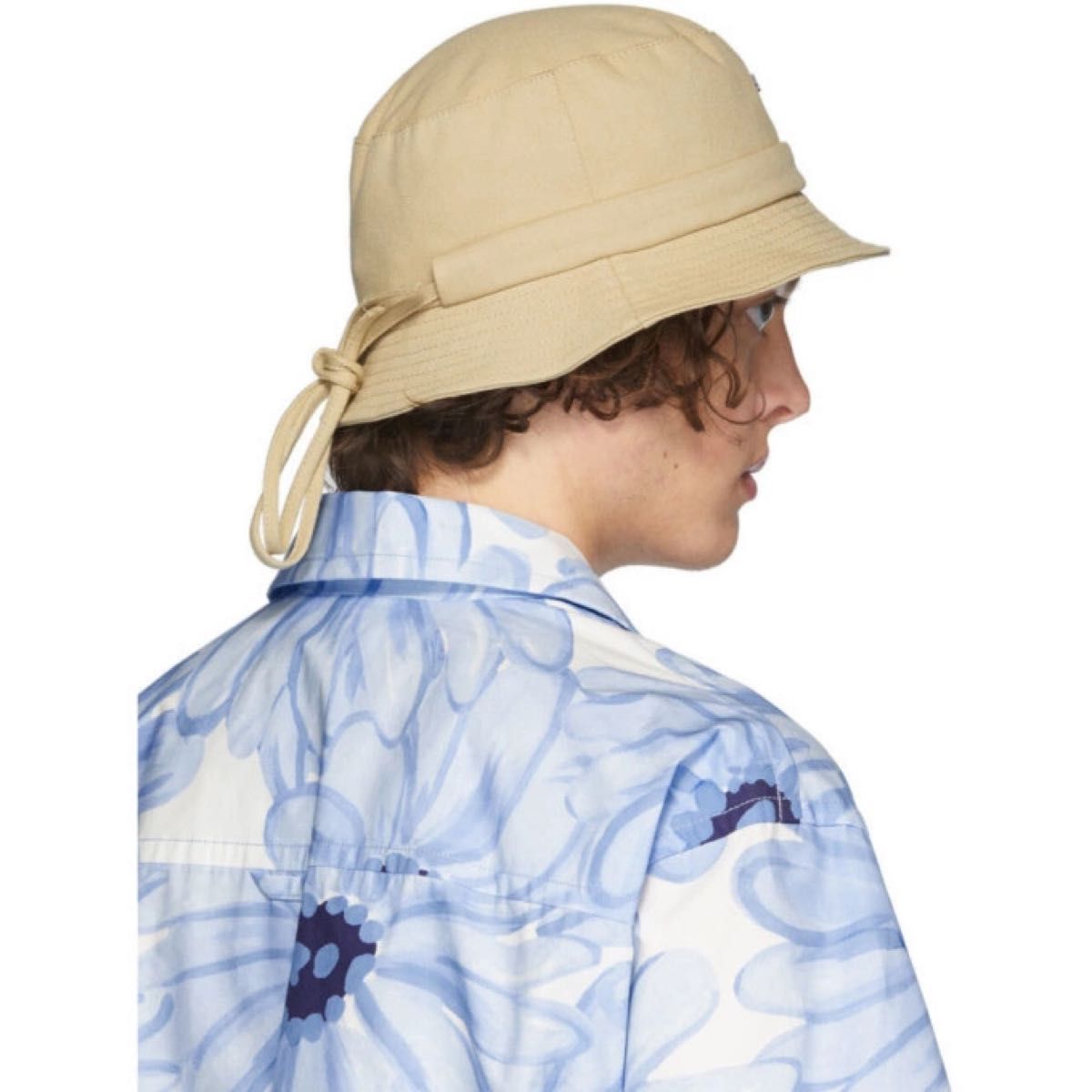 関送込◆JACQUEMUS◆バケットハット JACQUEMUS ジャックムス バケットハット snow man 岩田照着用