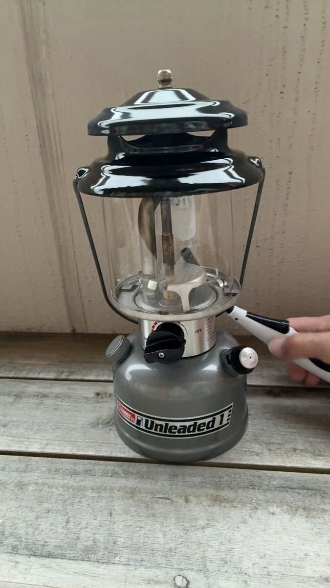 コールマン 285アンレデッド1ガソリンランタン ジャンク品