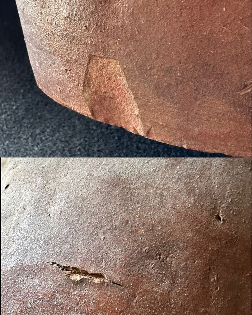 自然釉大徳利二点まとめ 高さ約30cm/25cm 船徳利 焼締 茶道 華道 A 自然釉大徳利二点まとめ 高さ約30cm/25cm 船徳利 焼締