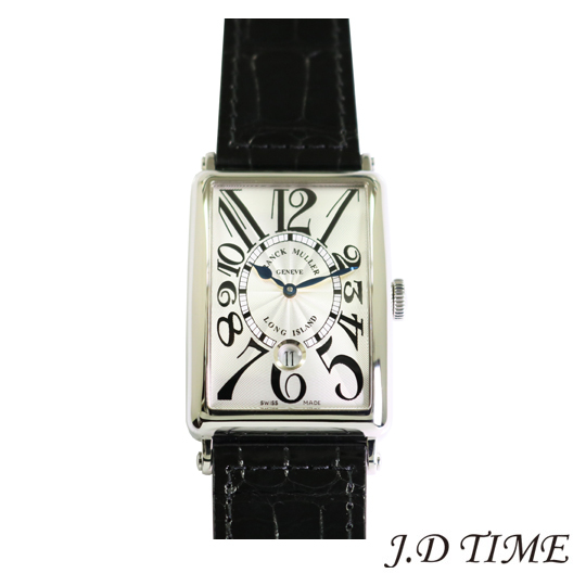 FRANCK MULLER 【フランクミュラー】 ロングアイランドデイト SS 1200 SC/DT　シルバー文字盤　【新品】 (JDKU-5266)