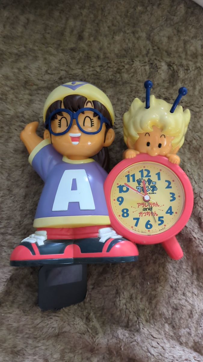 アラレちゃん 目覚まし時計