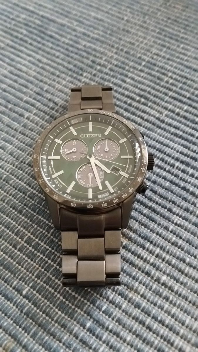 シチズン BL5497-85W エコ・ドライブ グリーン