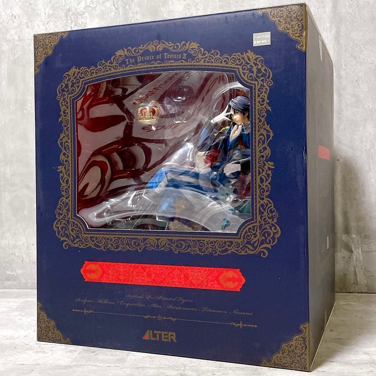 美品 アルター 新テニスの王子様 跡部景吾 フィギュア テニプリ 氷帝テニス部 美品 ALTER アルター 新テニスの王子様 跡部景吾 1/8スケール