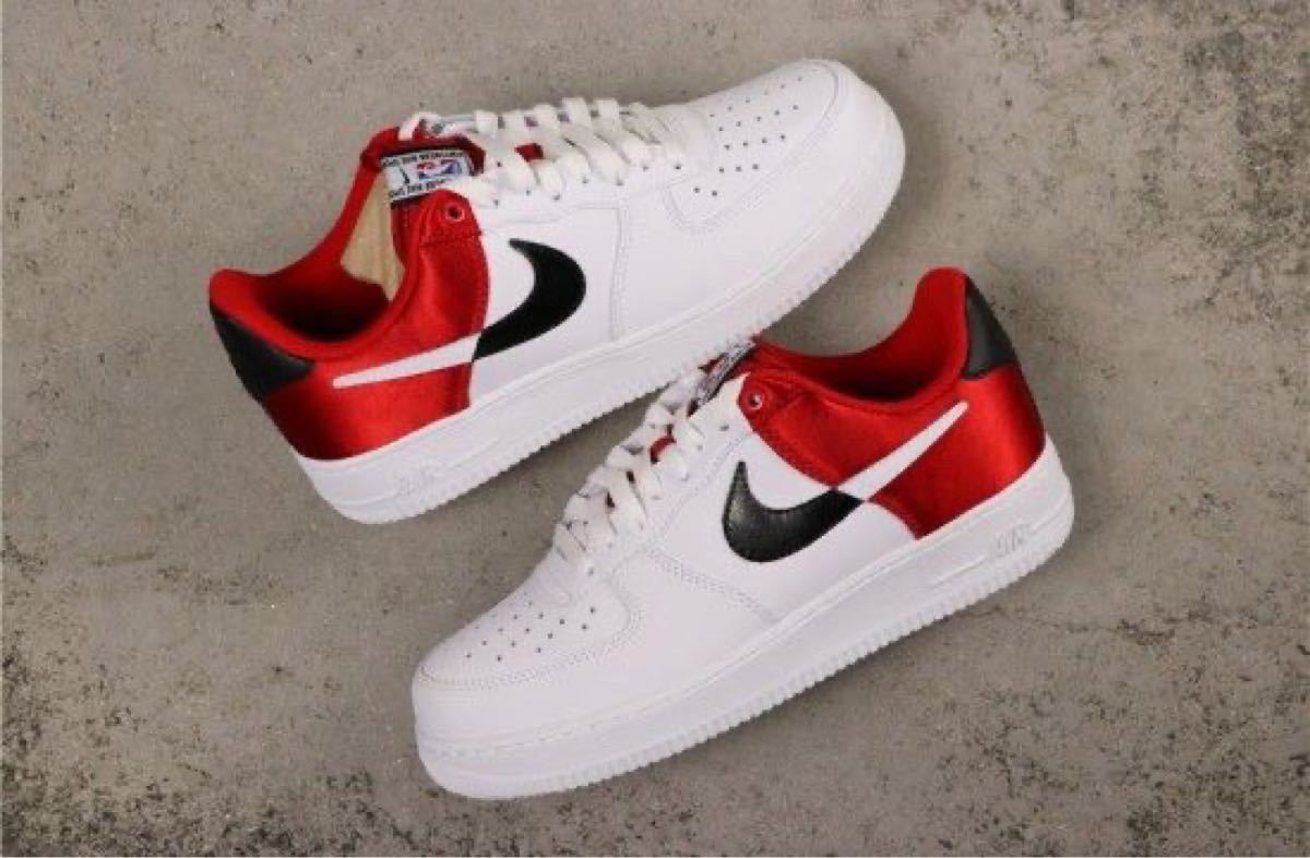 Paypayフリマ Nike Air Force 1 07 Lv8 Nba エアフォース 白 赤 Paypayフリマ Nike Air Force 1 07 Lv8 Nba エアフォース 白 赤