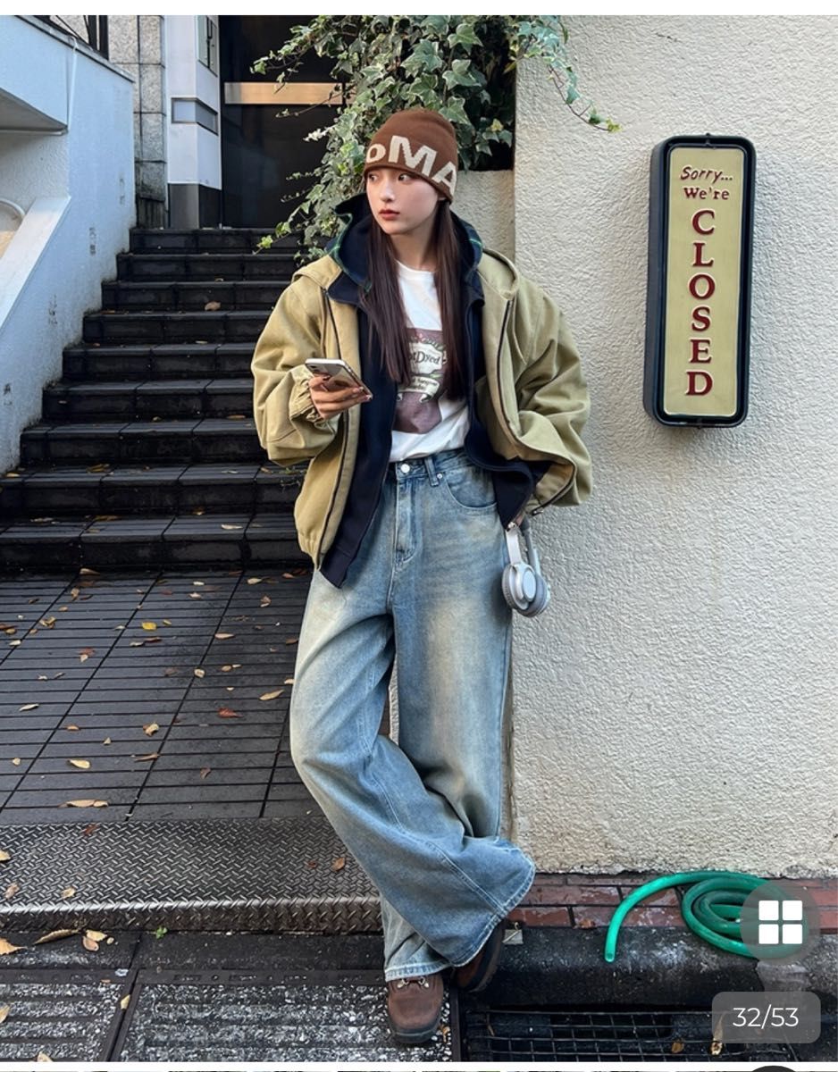 ユニセックス) ウォッシングワークハードコットンパーカージャケット