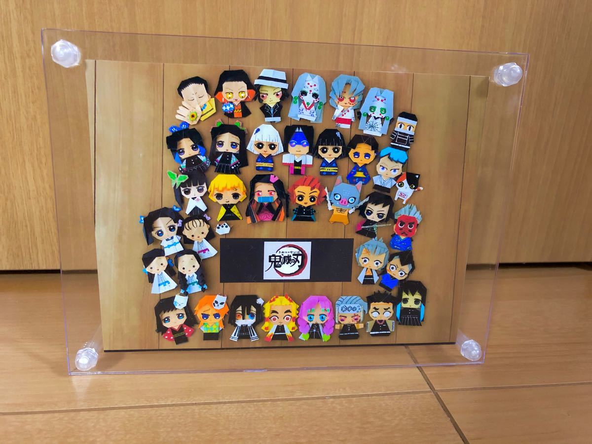 Paypayフリマ 鬼滅の刃折り紙アート Paypayフリマ 鬼滅の刃折り紙アート