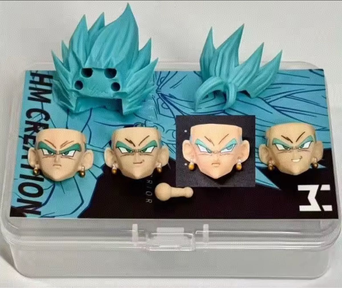 フィギュアーツ ベジット ドラゴンボール カスタム ヘッド フィギュアーツ ベジット ブルー カスタムヘッドパーツ Figuarts