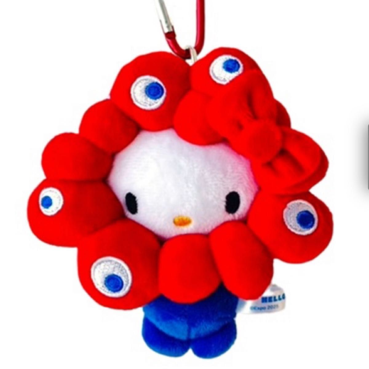 新品 大阪関西万博限定 サンリオ ミャクミャク ぬいぐるみ M ハローキティ EXPO2025 サンリオ ミャクミャクなりきりぬいぐるみ ハロー