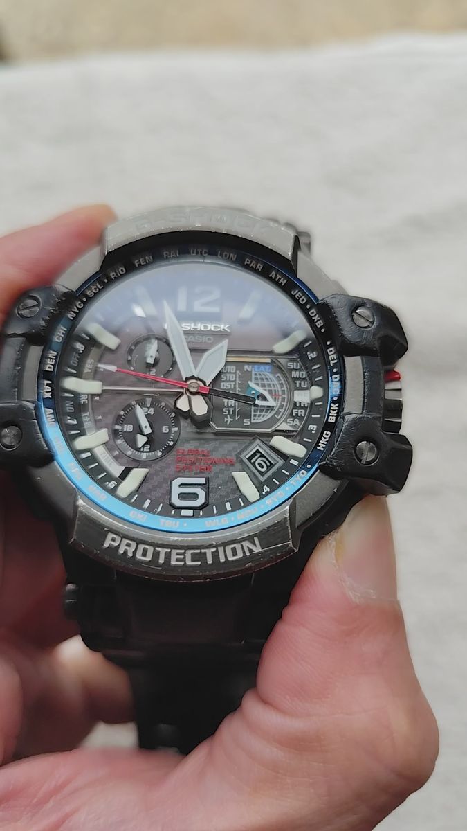 G-SHOCK 電波ソーラー gpw-1000 5410 GPS マルチバンド6 カーボン タフソーラー 多機能