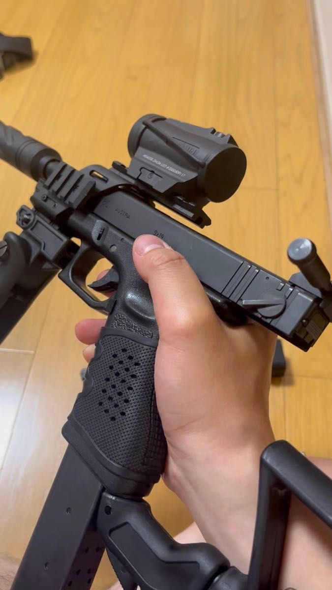 東京マルイ(TOKYO MARUI) グロック18C GBB PDW化