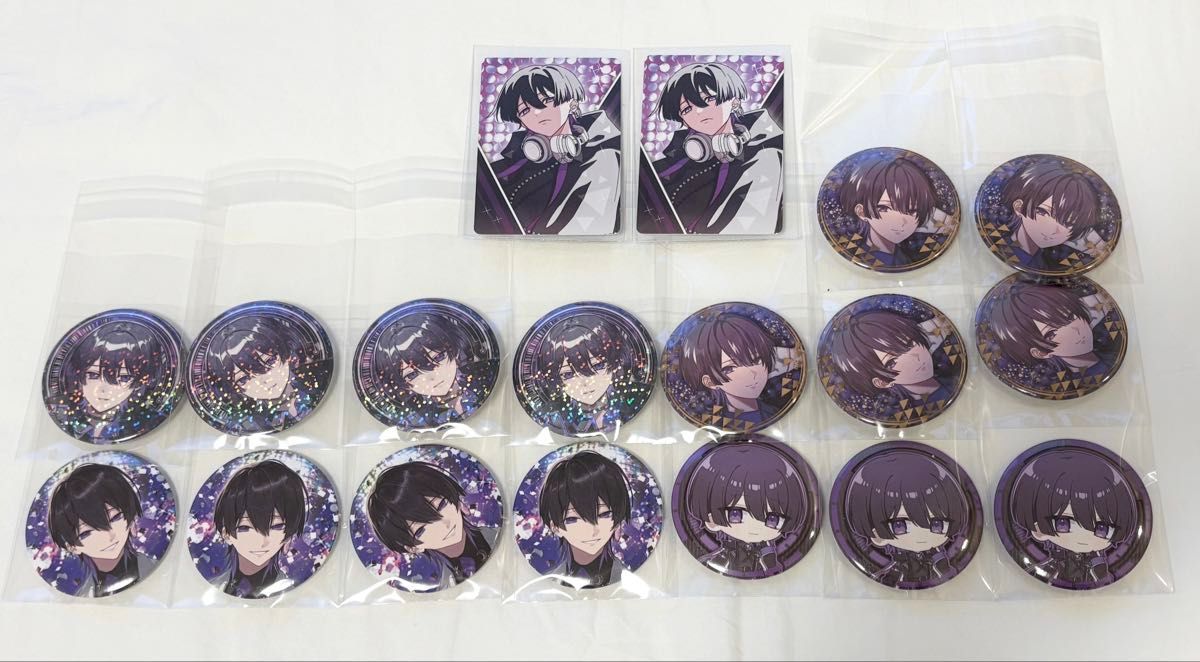 しゃるろ クロノヴァ Fever Night 缶バッジ 第3弾 直筆サイン