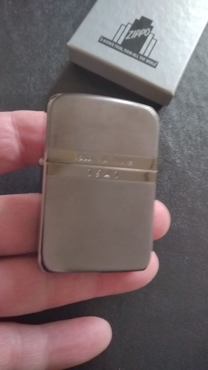 zippo 1941レプリカ BLACK チューニング