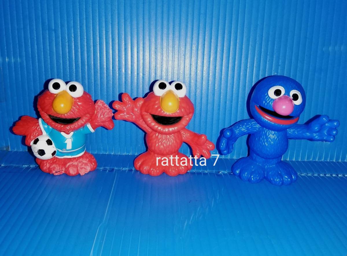 国内発送 Sesame Street Elmo Grover Hasbro セサミストリート エルモ グローバー プラ製 ドール フィギュア 人形 国内発送 Sesame Street Elmo Grover Hasbro セサミストリート エルモ グローバー プラ製 ドール フィギュア 人形