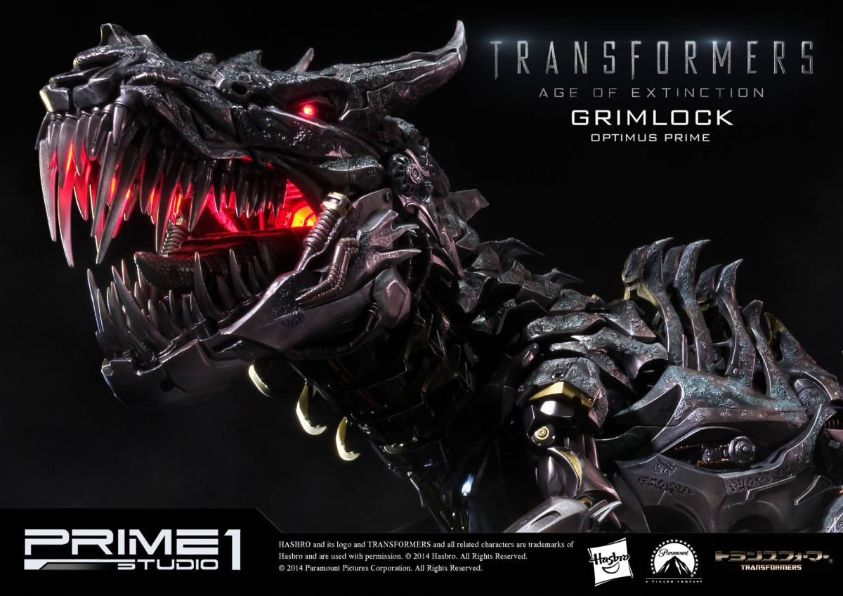 【玩具模型】PRIME 1 STUDIO MMTFM-05 GRIMLOCK & OPTIMUS PRIME TRANSFORMERSトランスフォーマーグリムロック＆コンボイ フィギュア L37_画像9