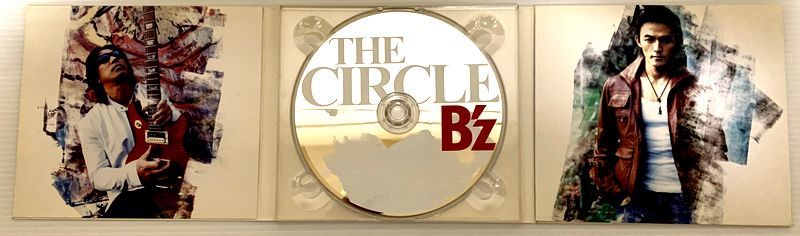 美品　B'z　THE CIRCLE　歌詞カード付　稲葉浩志 松本孝弘　CD　音楽　ロック　Jポップス　ミュージック　送料クリックポスト185円_画像2