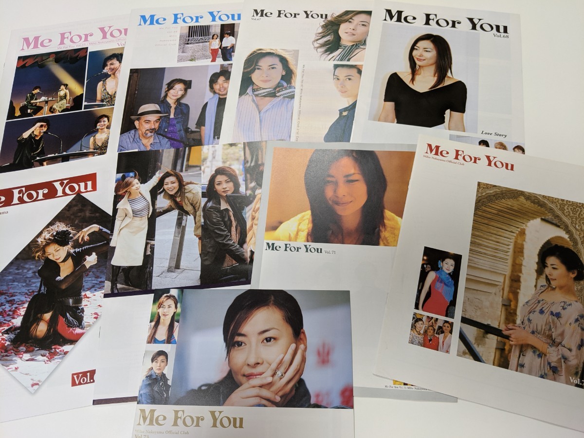 中山美穂ファンクラブ会報誌|Yahoo!フリマ(旧PayPayフリマ) 中山美穂ファンクラブ会報誌|Yahoo!フリマ(旧PayPayフリマ)