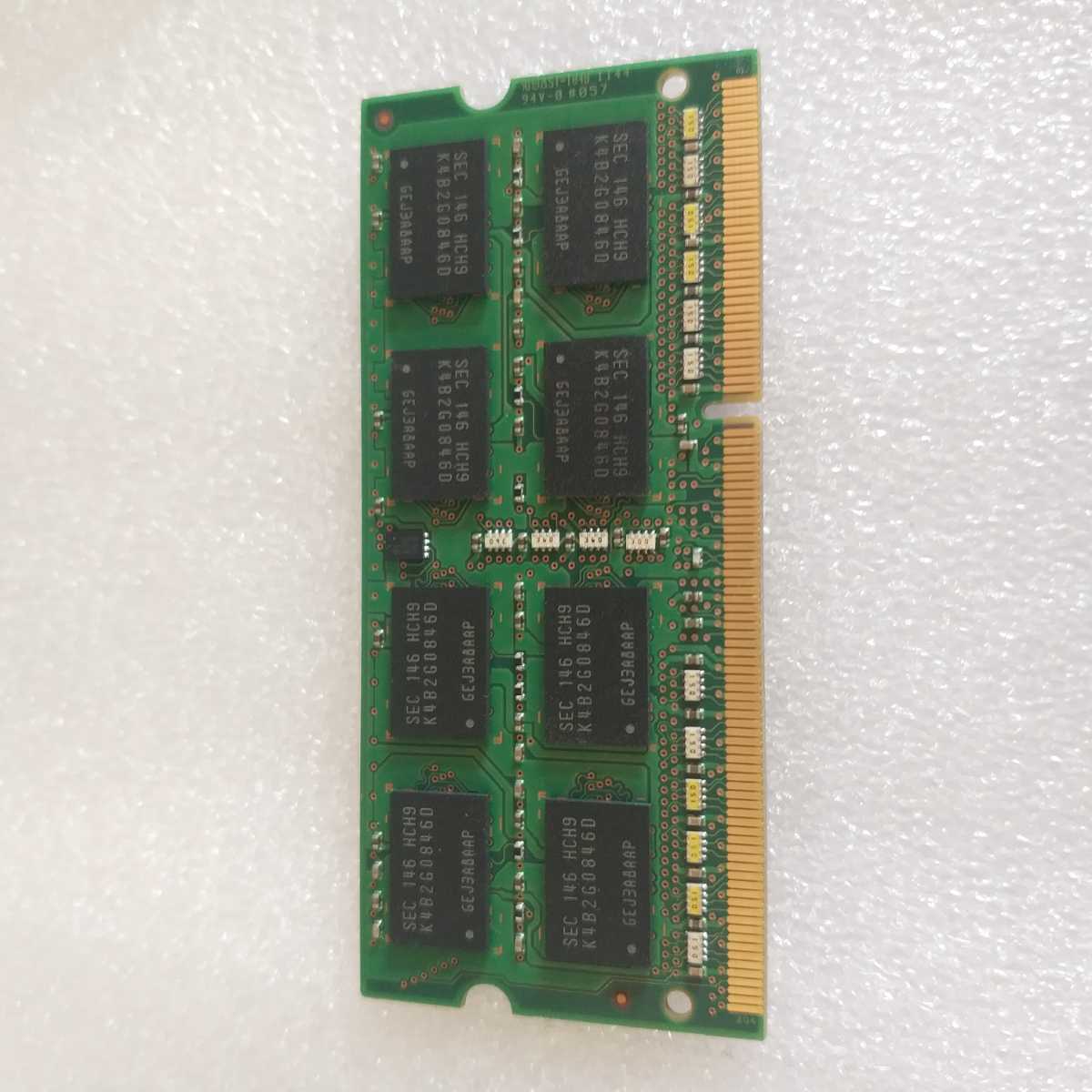  Gifu same day shipping charge 198 jpy ~ Samsung DDR3 memory PC3-10600S-09-11-F3 M471B5273DH0-CH9 4GB 1 sheets notebook for several possible * has confirmed tube R303