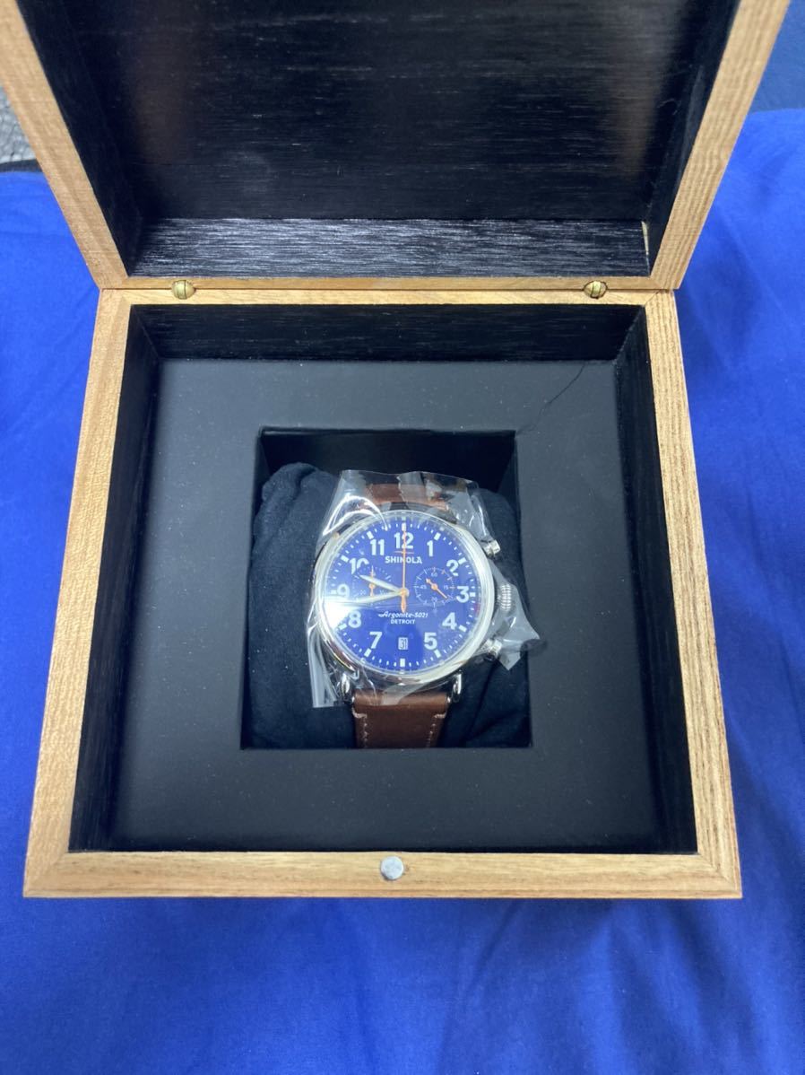 シャイノラ デトロイト ランウェイ Shinola The Runwell Chrono 41mm
