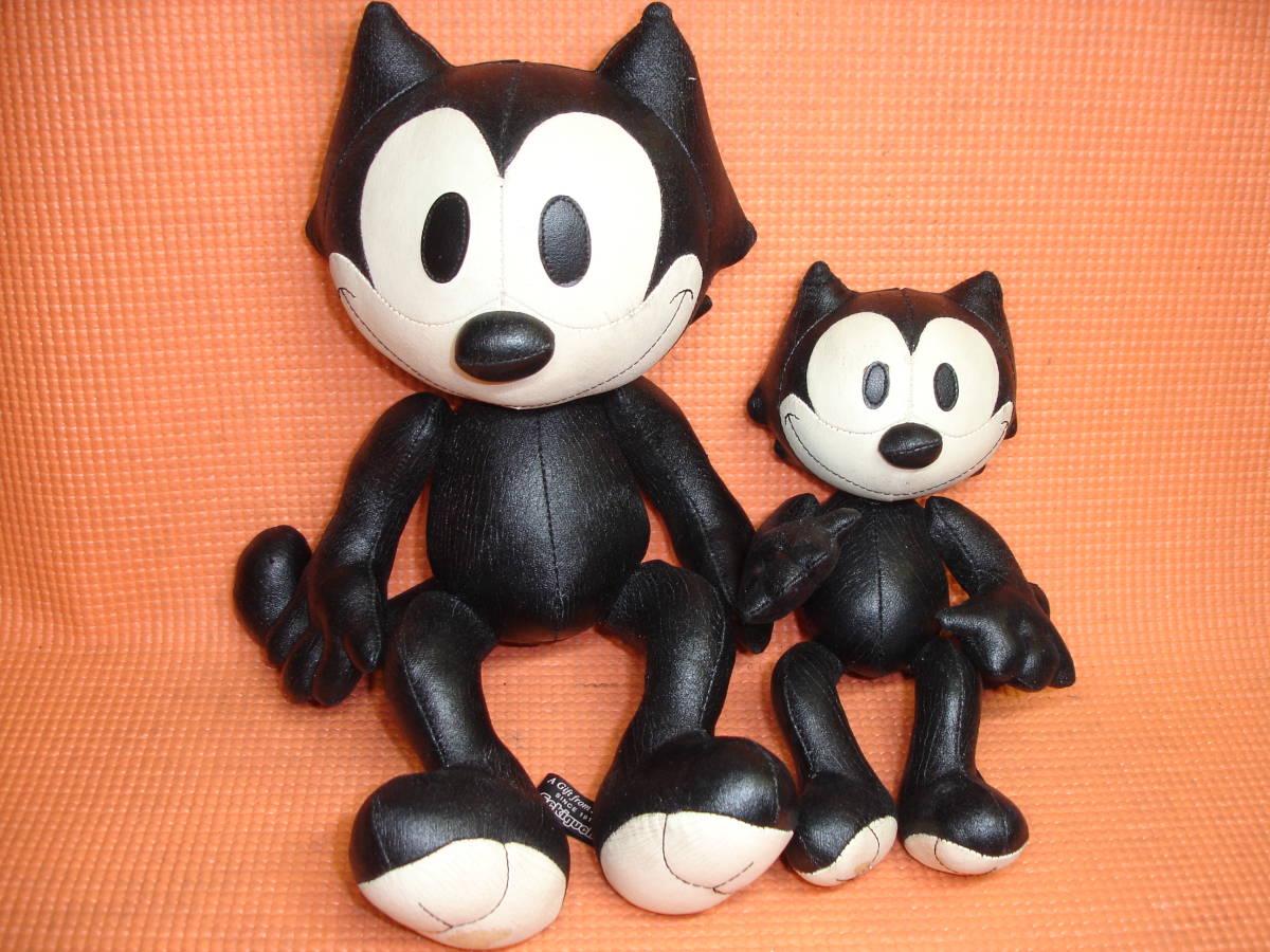 超レア Sekiguchi製 Felix the cat ぬいぐるみset 合皮 ローライダー