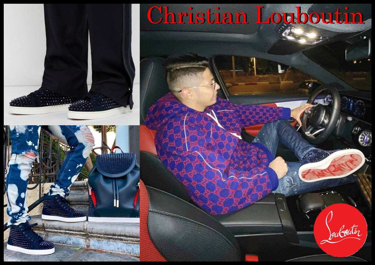 国内正規品 Christian Louboutin ルイススパイク クリスチャンルブタン