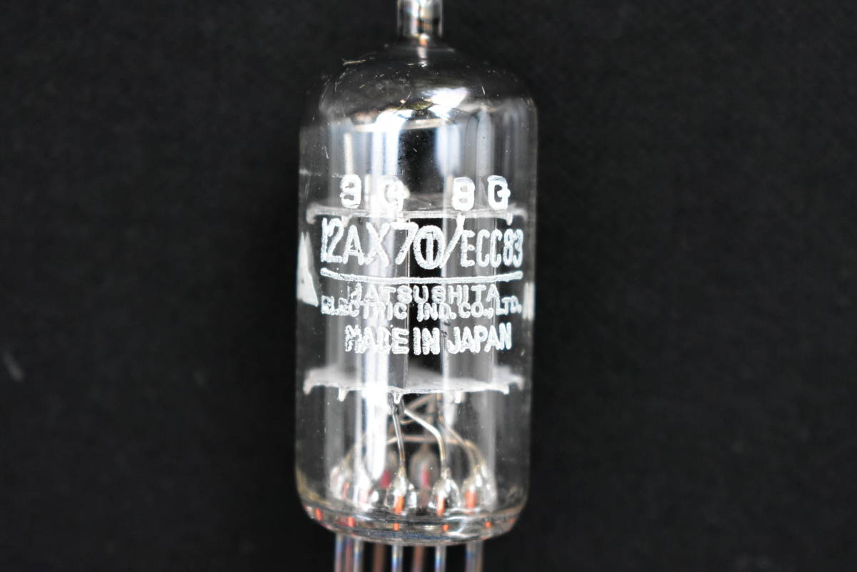  vacuum tube Luxman 750 2 ps Matsushita 6AQ8 4ps.@12AX7 7ps.@NEC 6267 2 ps mullard ecc83 1 pcs total 16 pcs set radio Vintage condition excellent 