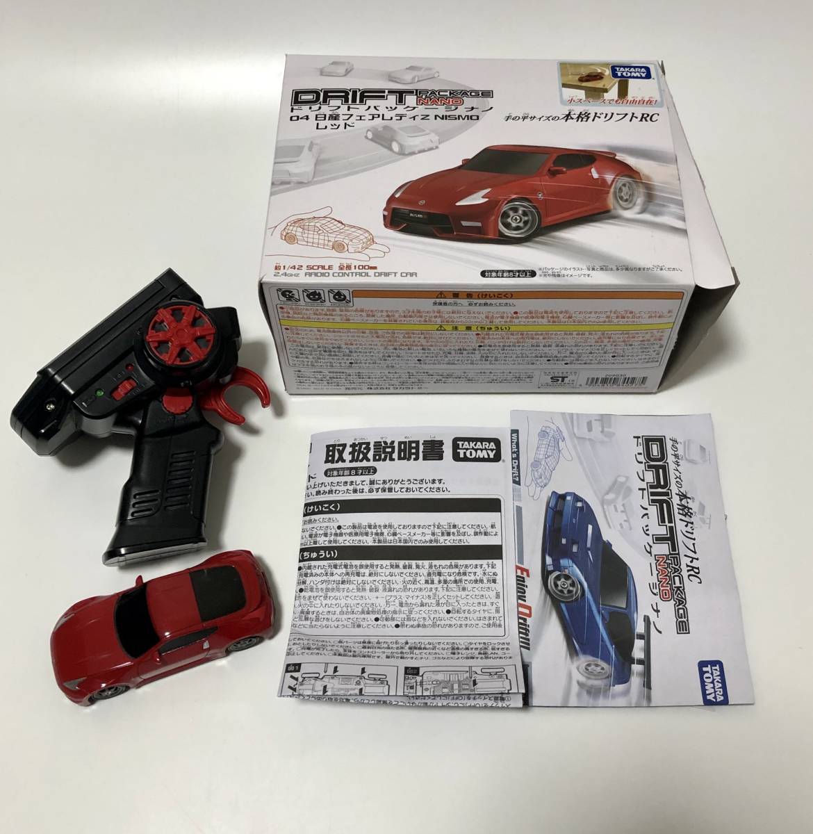  Takara Tommy дрифт упаковка nano 04 Nissan Fairlady Z NISMO красный 