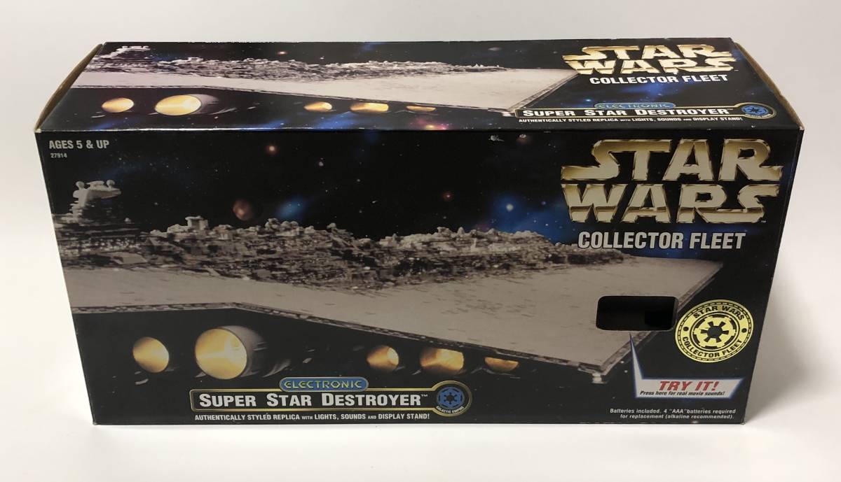 Kenner スターウォーズ SATR WARS COLLECTOR FLEET ELECTRONIC SUPER STAR DESTROYER スーパースターデストロイヤー_画像1