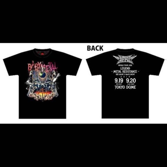  new goods M size BABYMETAL tokyo dome memorial k×y KxY K Y TEE T-shirt baby metal Tokyo Dome 666