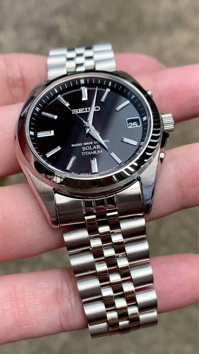 新品未使用 おまけのジュビリーブレス付き SBTM217 セイコー 電波ソーラー seiko 腕時計 sbtm213 7b52