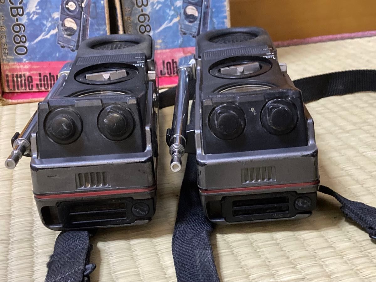 SONY ICB-680 ジャンク ♪SONY Little John・8ch ICB-680 ソニー トランシーバー 元箱