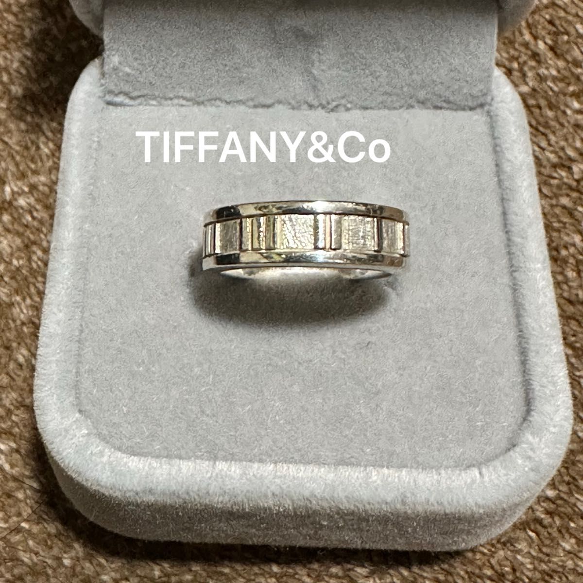 Tiffany & Co. アトラス リング 1995シルバー925 9号 TIFFANY&Co ティファニー アトラス 1995 リング 925 シルバー 約