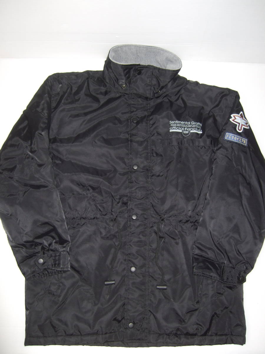  rare! Sentimental Graffiti Sentimentalgraffiti coat jacket jumper official fan Club goods Logo Mark black 
