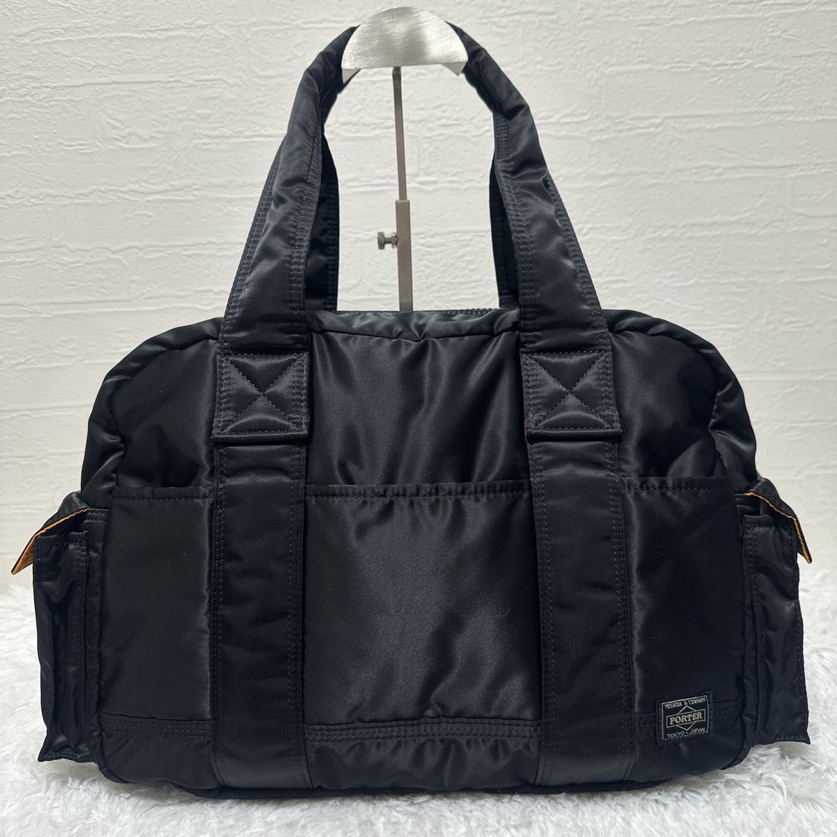 極美品 PORTER TANKER ダッフルバック L ミニボストンバッグ