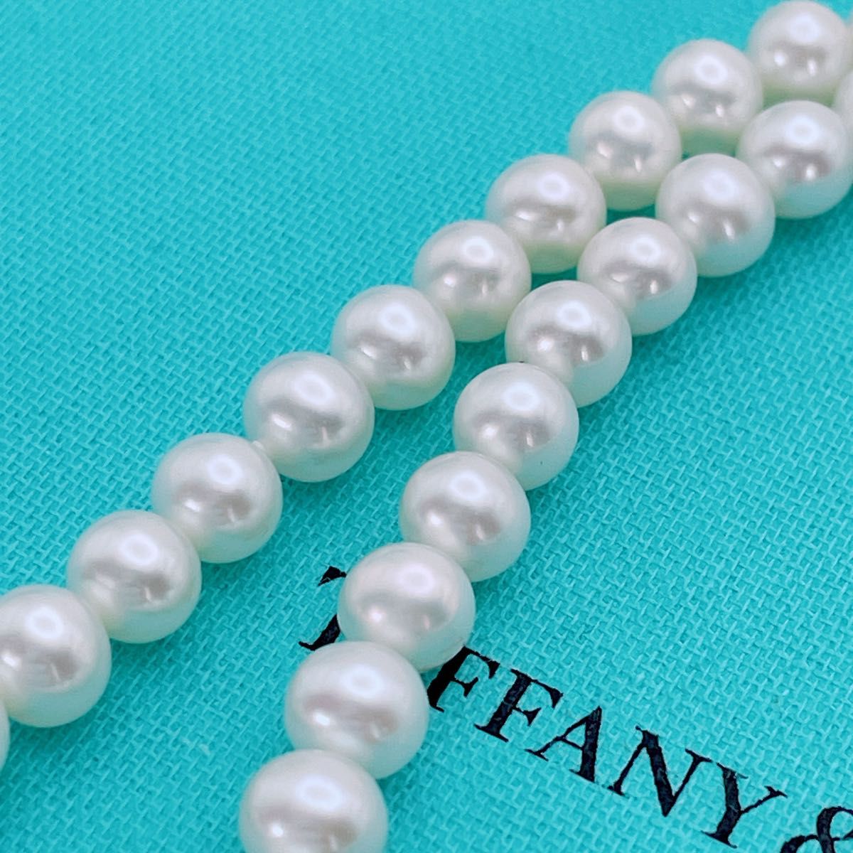(日本未入荷) Tiffany 淡水パールネックレス シルバー 81cm Tiffany & Co ネックレス 淡水パール 真珠 41cm Yahoo フリマ