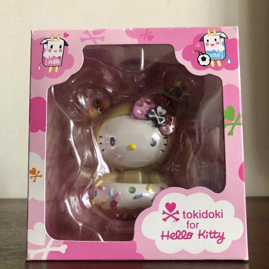 激レア ハローキティ tokidoki コラボ ドナッテラ フィギュア ドール ドーナツ ビジュー ドクロ 2008年 vivitix限定 サンリオ