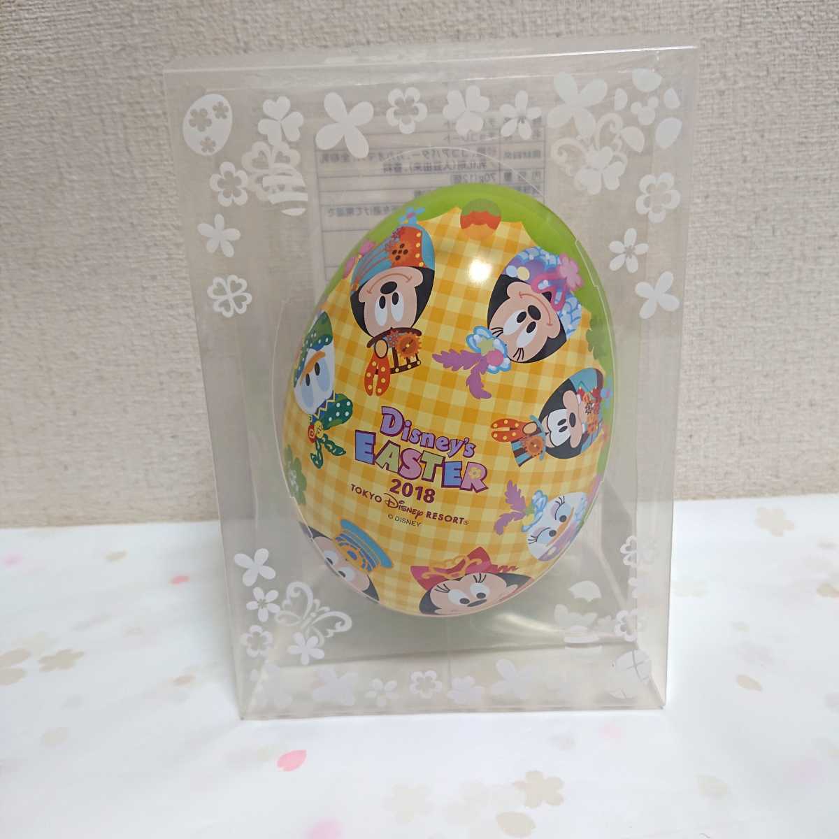 ヤフオク 美品 Tds Tdl イースター お菓子の缶 卵型