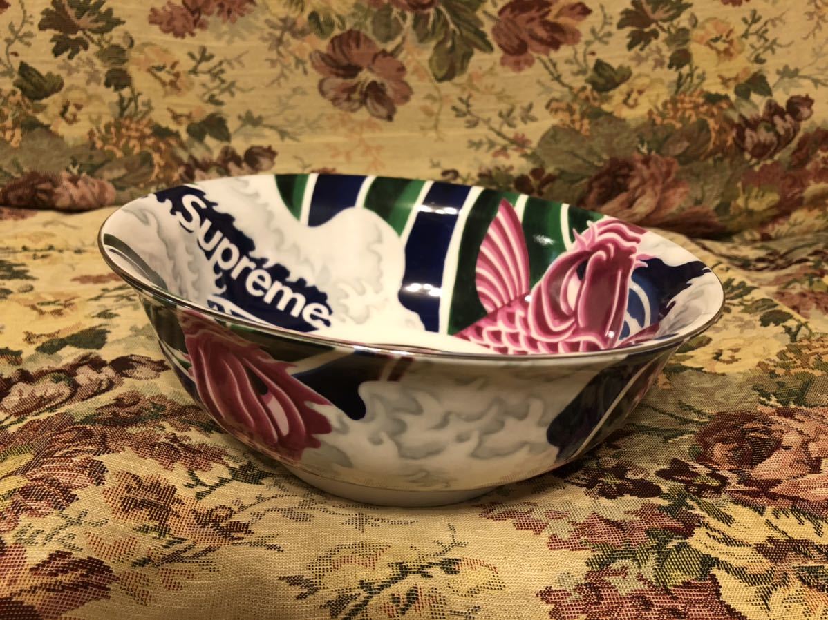 カーキ×インディゴ supreme Waves Ceramic Bowl 皿 - 通販 カーキ×インディゴ supreme Waves Ceramic Bowl 皿 - 通販