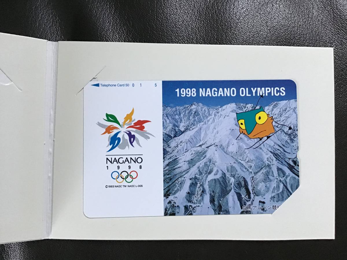 [ телефон карта ]⑨ объединение юридическое лицо Nagano Olympic зима состязание собрание организация комитет выпуск 1998 год Nagano Olympic зима состязание собрание новый товар не использовался 