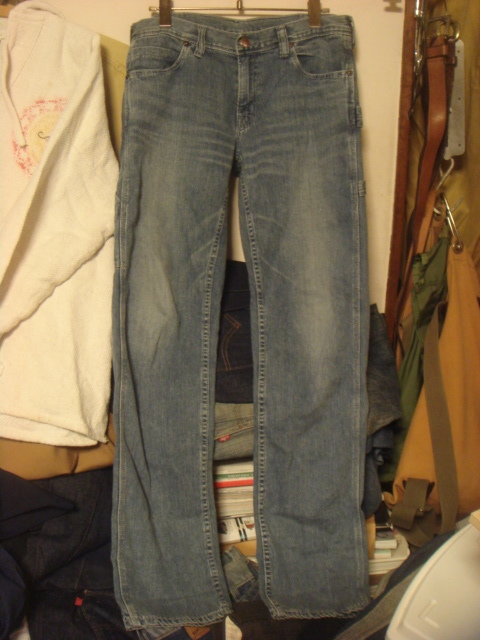2005 Hollywood Ranch Market .. - сирень nHRMb lube Roo BLUEBLUE индиго индиго hige цвет .. painter's pants джинсы 