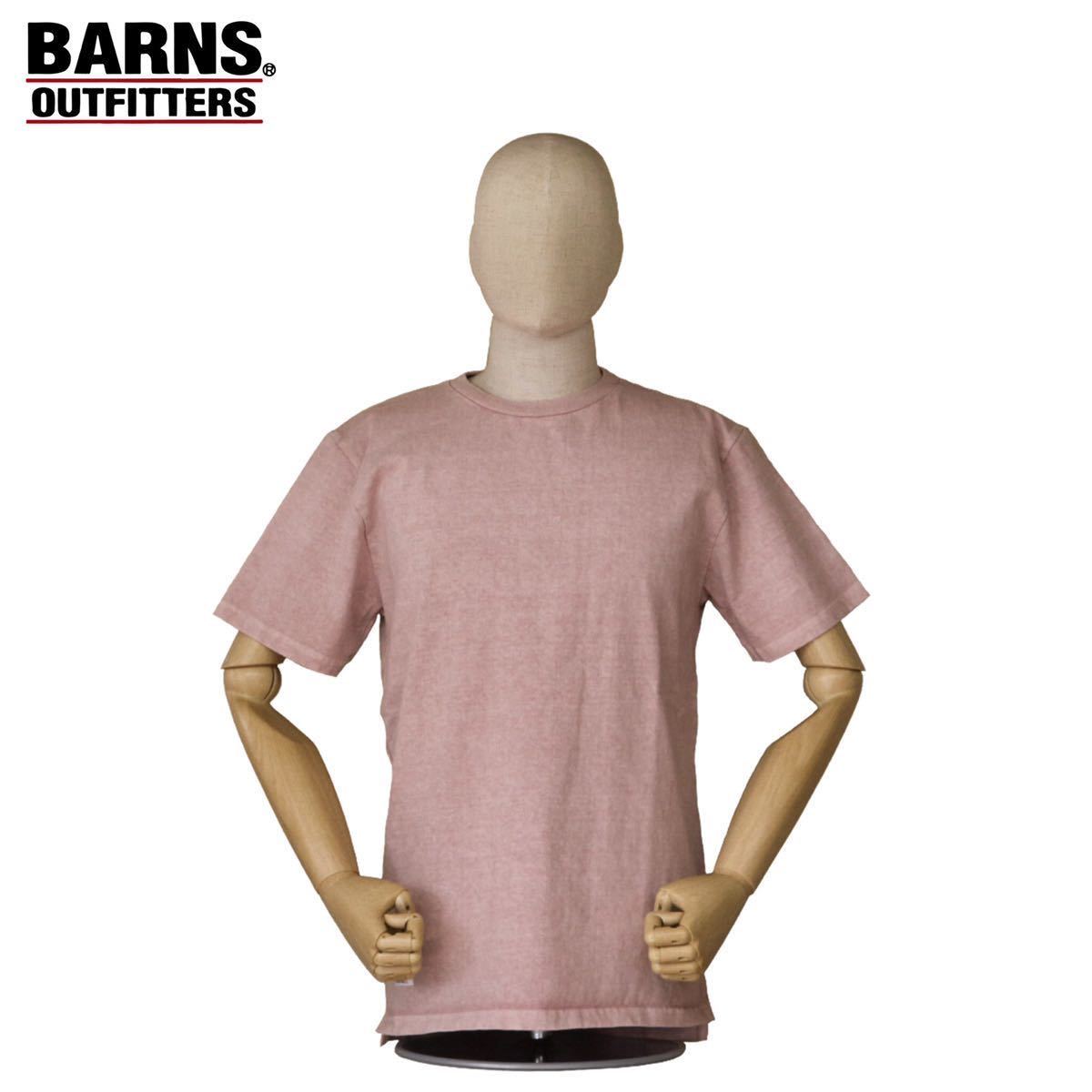 返品?交換対象商品】 BR-8322 M PINK/SIZE BARNS “PLAIN 無地半袖T