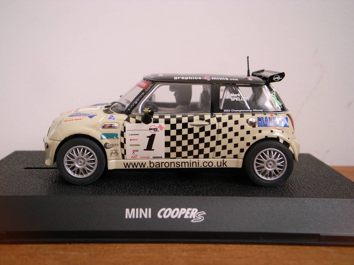 車体 1/32 Scalextric Mini Cooper S X-nrgdrink No,1