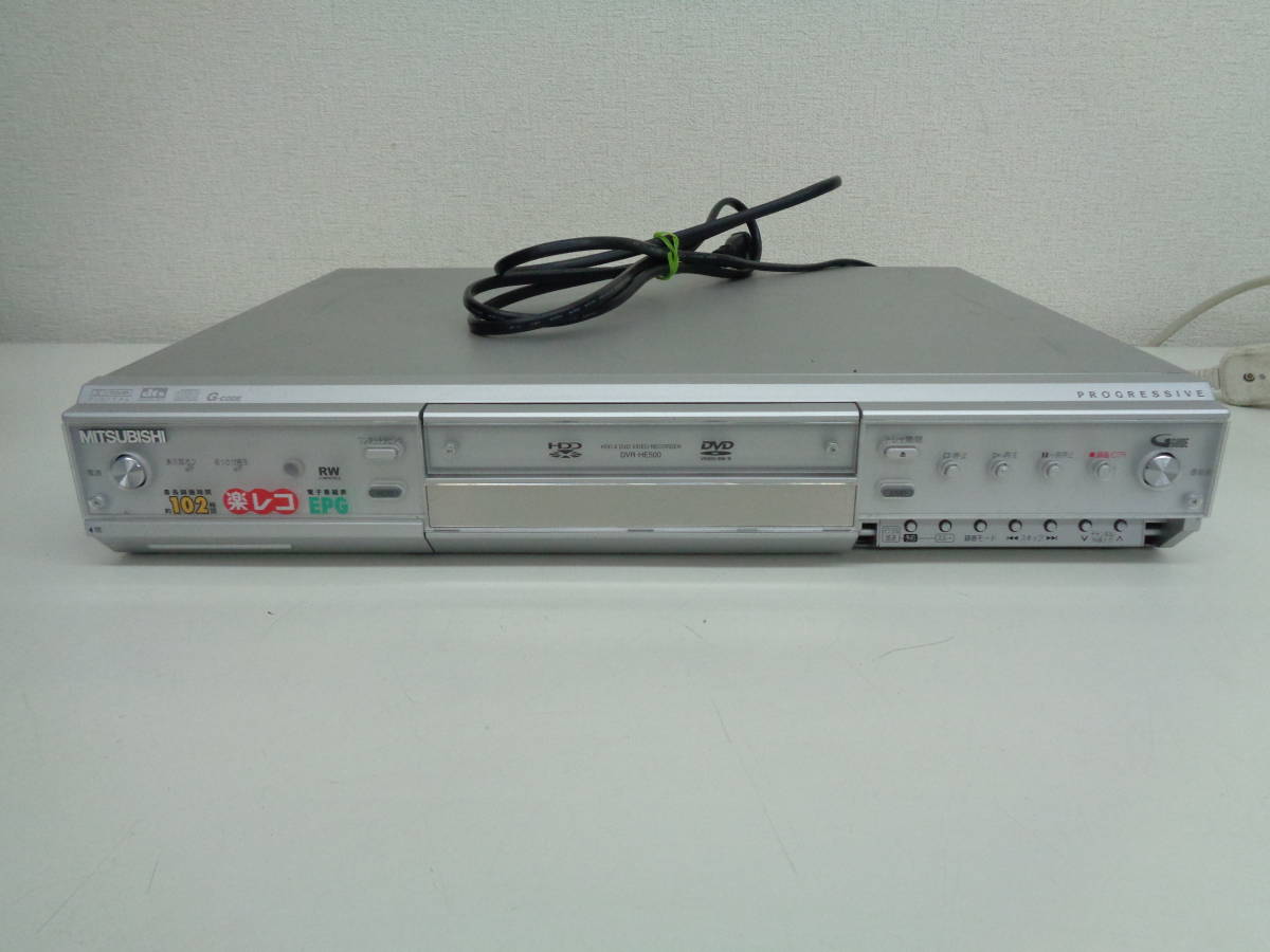 ヤフオク! - 三菱MITSUBISHI HDD/DVDレコーダー DVR-HE500