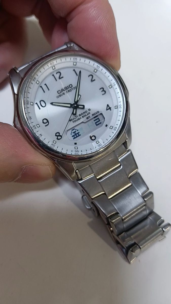 CASIO ウェーブセプター WVA-M630 電波ソーラー 稼働品