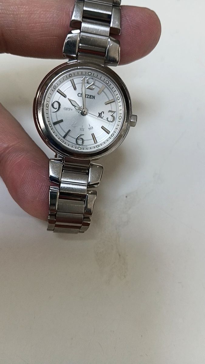 CITIZEN XC レディース 電波ソーラー 腕時計 稼働品