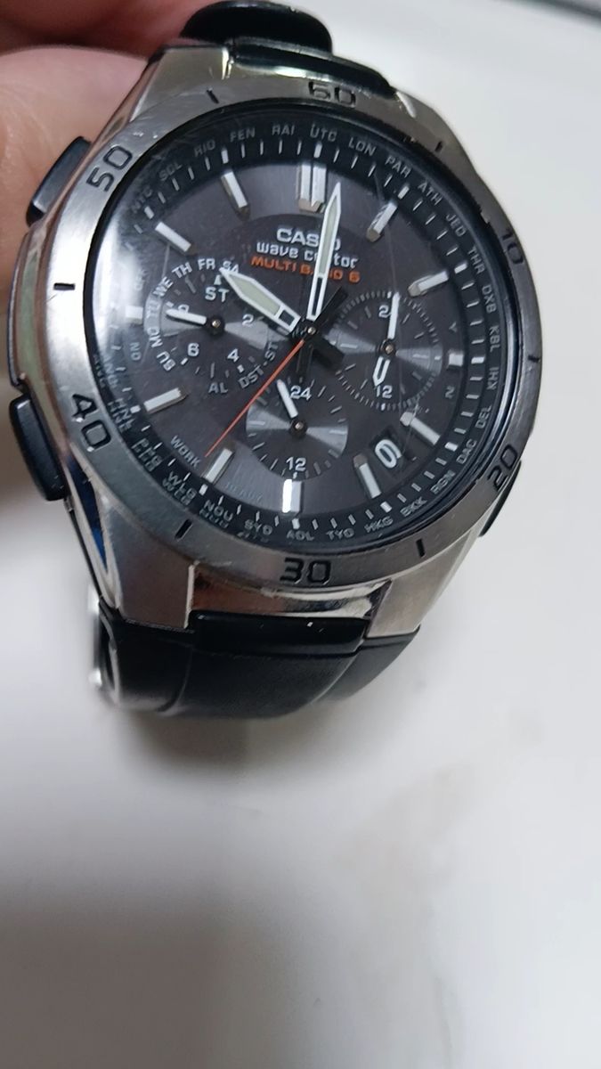 CASIO ウェーブセプター WVQ-M410 電波ソーラー 稼働中