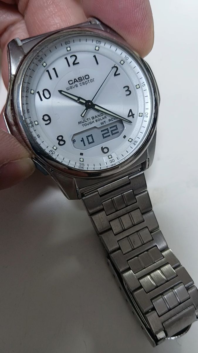 CASIO ウェーブセプター WVA-M630 電波ソーラー 稼働中