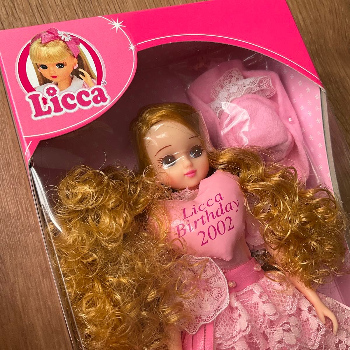 リカちゃん 日本製 バースデーリカ 2002 美品】 Licca リカちゃん 2002年 バースデー 誕生日 日本製