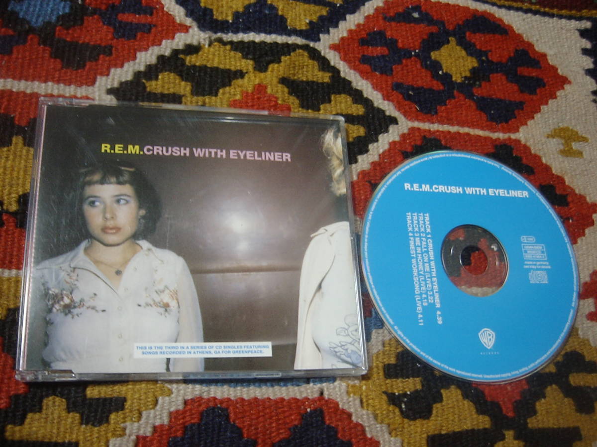 90's R.E.M. (CD-s)/ Crush With Eyeliner 1995年_画像1