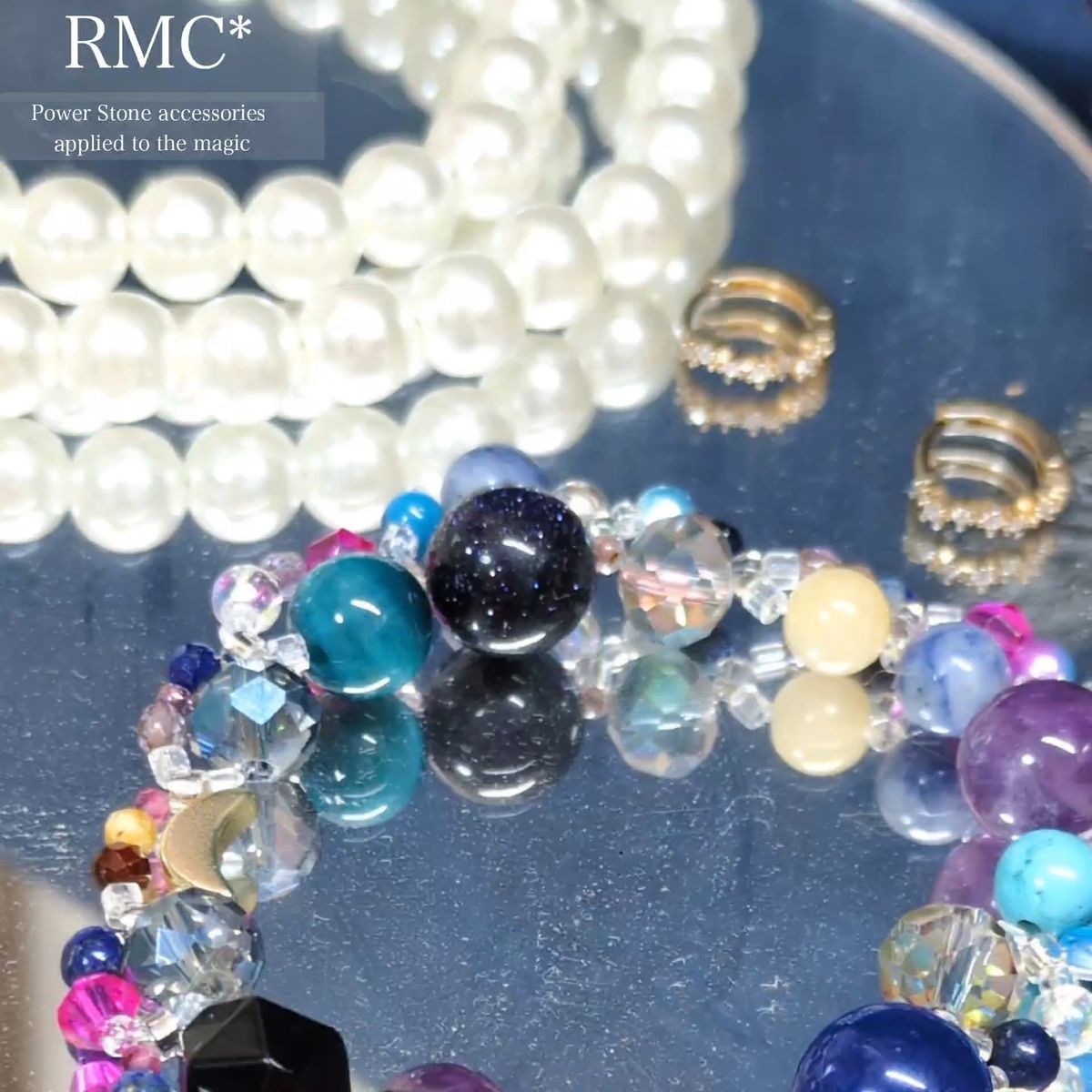 RMC*真夜中パレード天然石ブレスレット