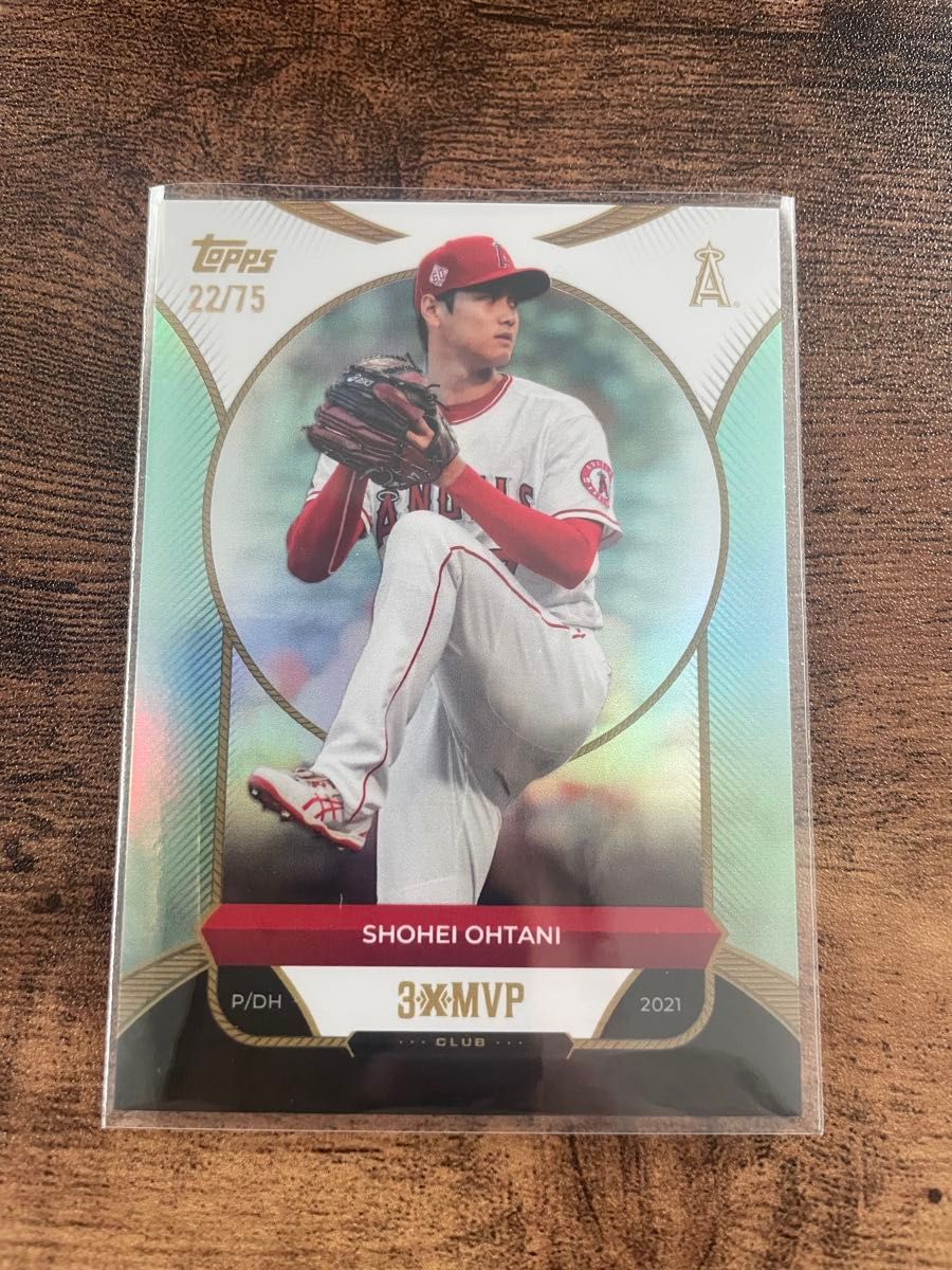 大谷翔平 75枚限定 2025 Topps 3x MVP シリアルナンバー｜Yahoo